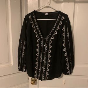 Old Navy embroidered top **5/$50 10/$80 ENTIRE CLOSET!!**
